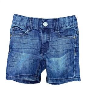 Freestyle Revolution Medium Wash Denim Shorts Adjustable Waist Toddler Girl Sz2t